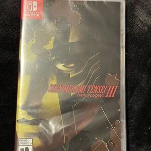Shin Megami Tensei 3 Nintendo Switch Brand New Sealed Atlus